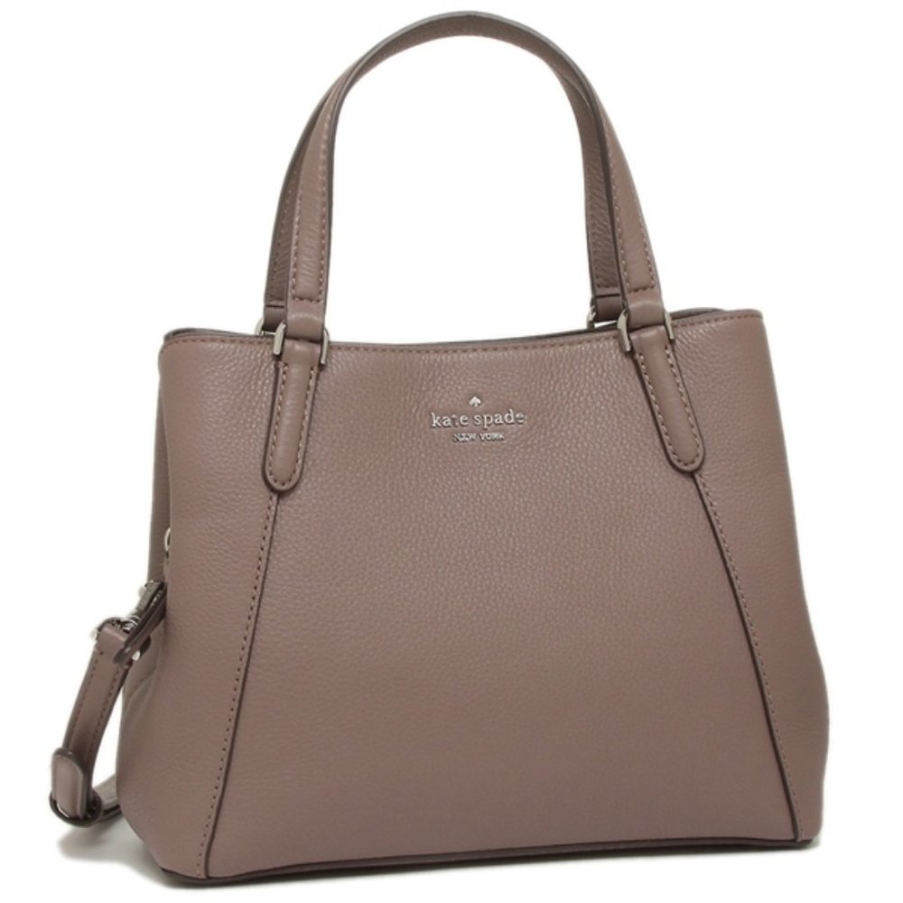 Kate Spade Med Triple Compt Brownstone Satchel
